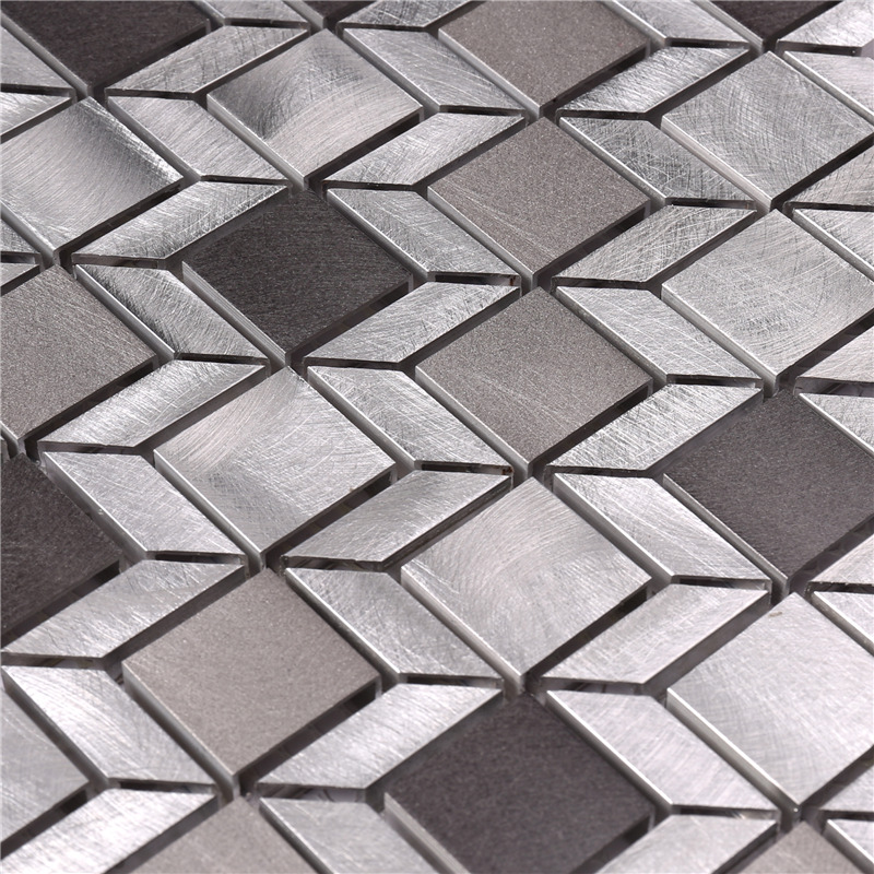 Telha de mosaico do teste padrão 3d do cubo para a decoração home