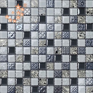AE01 China fornecedores marroquino cristal parede telha de papel mosaico